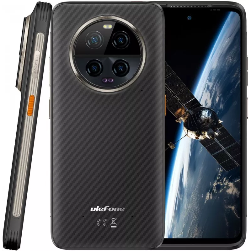 Ulefone Armor 23 Ultra 5G 12/512GB Elite Juoda be įkroviklio