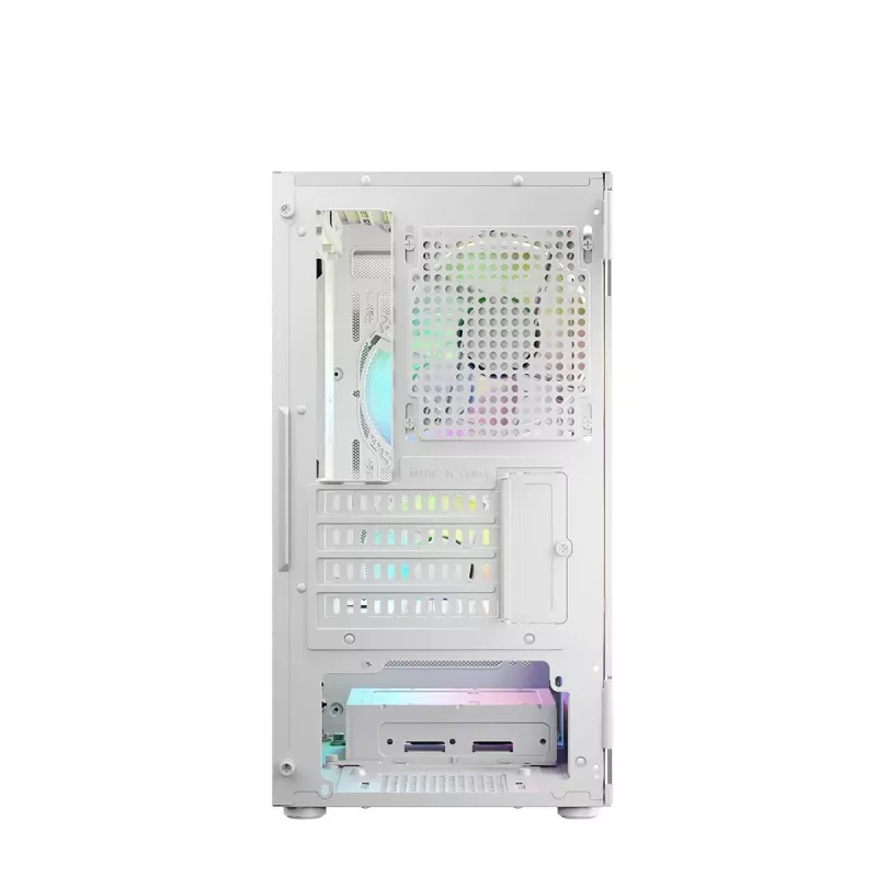Logic PORTOS ARGB MINI USB 3.0 korpusas baltas