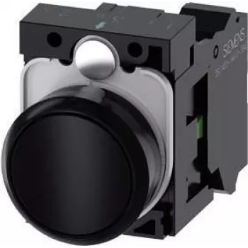 Siemens 3SU1100-0AB10-3BA0 elektrinė pavara Juoda