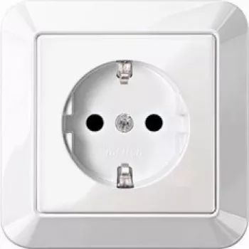 Merten MEG2300-1019 lizdas CEE 7/3 baltas (MEG2300-1019)