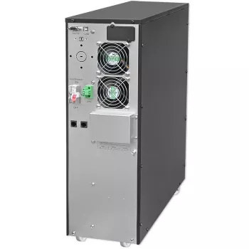 Qoltec 52284 UPS nepertraukiamo maitinimo šaltinis | 10 kVA | 10000 W | Galios koeficientas 1.0 | LCD | EPO | USB | On-line