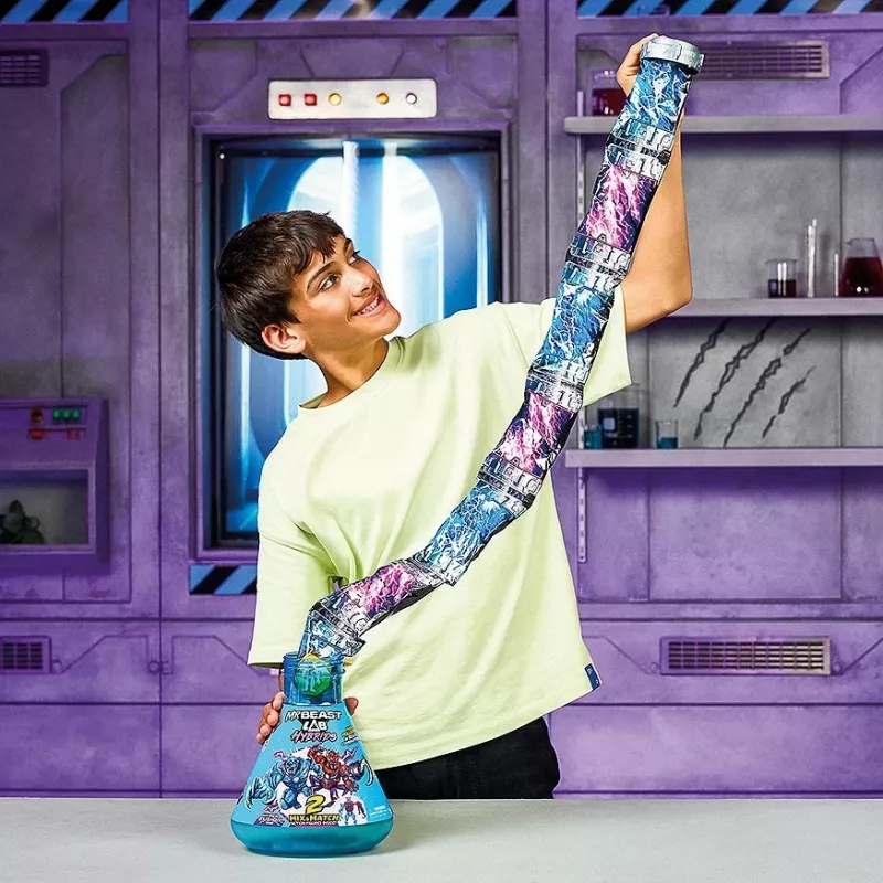 Veiksmo figūrėlės Cobi Mr Beast Lab Hybrydy Multipack – kolekcionuojamas rinkinys iš Cobi (MO-24903)