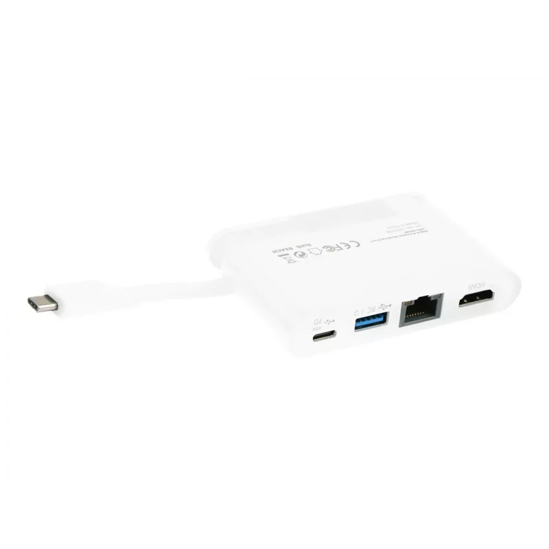 DICOTA USB-C nešiojamas dokas 4-in-1 su HDMI - dokavimo stotelė - USB-C - HDMI (D31730)