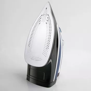 Garinis lygintuvas Juoda & Decker BXIR2402E — 0,37 l talpa, 33 g/min nuolatinis garas, 140 g/min garo srautas, anoduotas padas