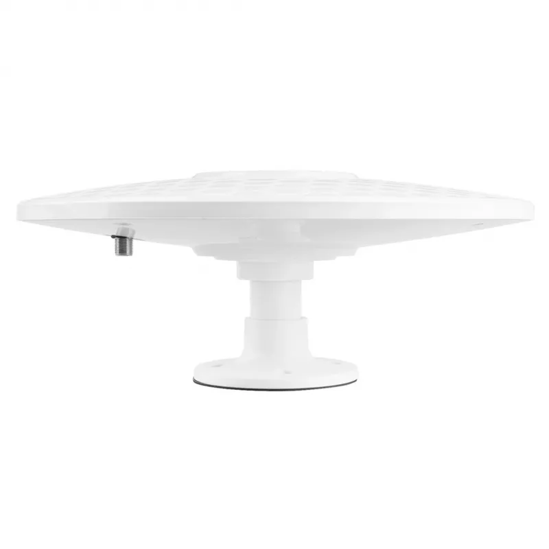 Viskryptė aktyvi DVB-T/T2 HEVC antena MACLEAN MCTV-104 — lauko tvirtinimas kemperiui, 174–230 & 470–698 MHz, USB 5V