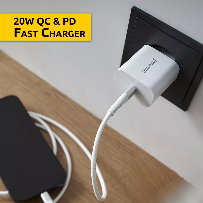Kroviklis vidaus Intenso POWER ADAPTER USB-C/7802012