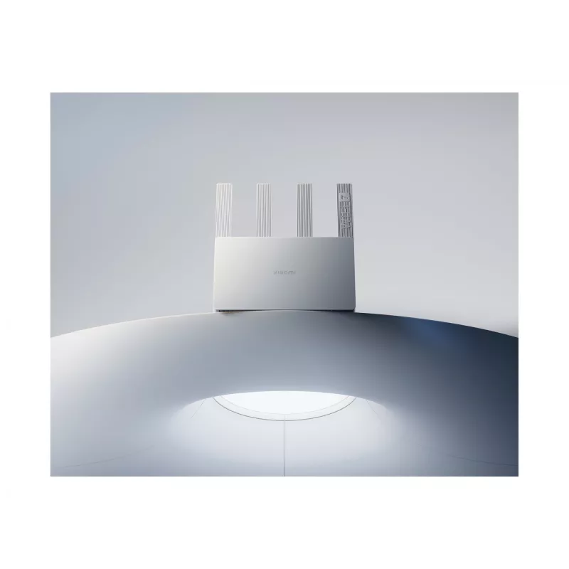 Nešiojamasis belaidis maršrutizatorius Xiaomi BE3600 — Dviejų juostų 2,4/5 GHz, „Wi‑Fi 7“ (802.11be), 2,5 Gigabit Ethernet, 4× LAN, 2×2 antenos, baltas
