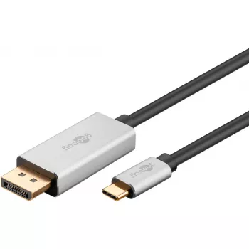 Goobay | USB-C į DisplayPort adapterio laidas | 60176 | Type-C | DisplayPort | USB-C į DisplayPort | 2 m
