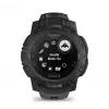 Išmanusis laikrodis GARMIN Instinct 3 45mm Solar Tactical Edition Juoda — 45 mm, saulės energijos įkrovimas, GPS, širdies ritmo monitorius