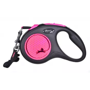 Flexi New Neon S 5 m automatinis šunų pavadėlis
