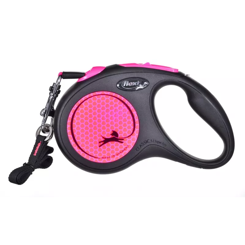 Flexi New Neon S 5 m automatinis šunų pavadėlis