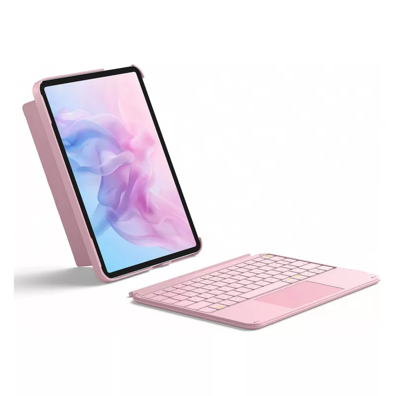 Kuprinė Inateck KB04122_PINK — kompaktiška nešiojamojo kompiuterio ir priedų nešiojimo kuprinė, rožinė