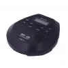 Nešiojamasis CD grotuvas Denver DMP-395B juodas MP3 atkūrimas LCD ekranas