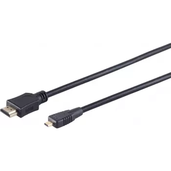 HDMI laidas S/CONN Micro-HDMI 1m