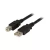 Efb K5256SW.1 USB kabelis, juodas