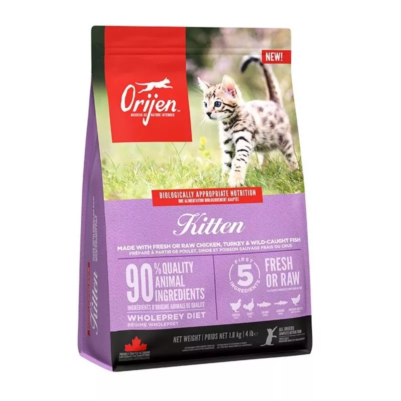 ORIJEN Kitten - sausas kačių maistas - 1,8 kg
