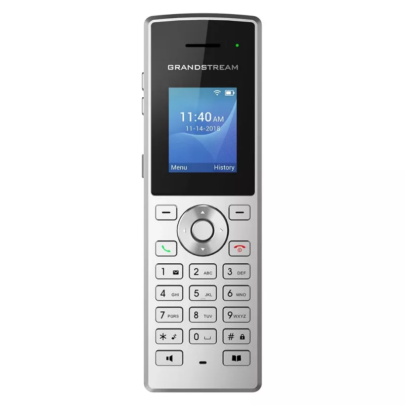 Grandstream Networks WP810 IP telefonas juodas. Metalinis 2 linijų TFT Wi-Fi