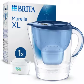 Brita Marella XL vandens filtro ąsotis su Maxtra+ filtru, mėlynas