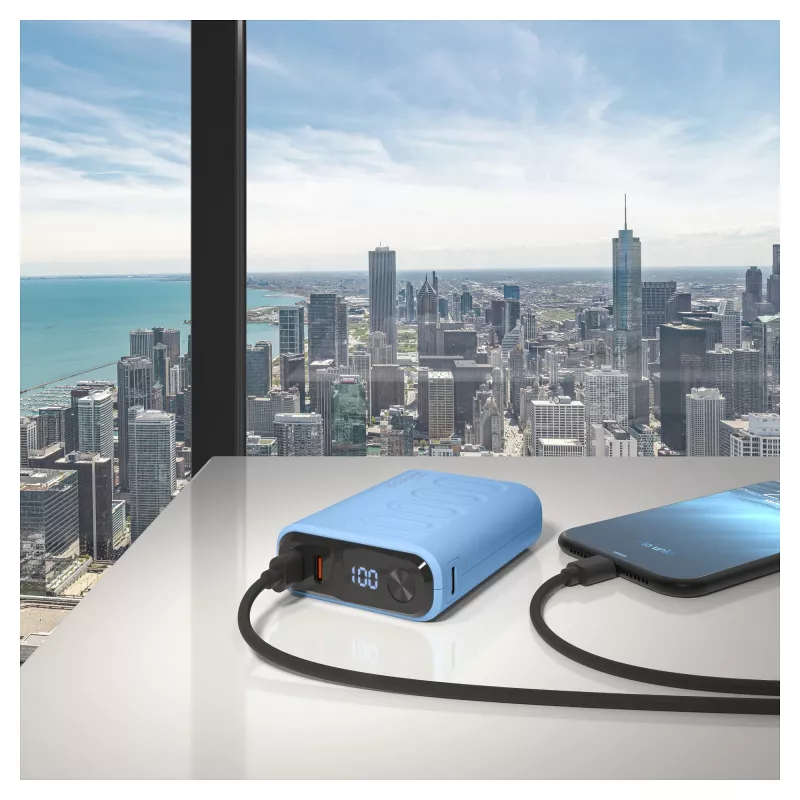 Nešiojama baterija RealPower PB-10000C PD+ 10000 mAh