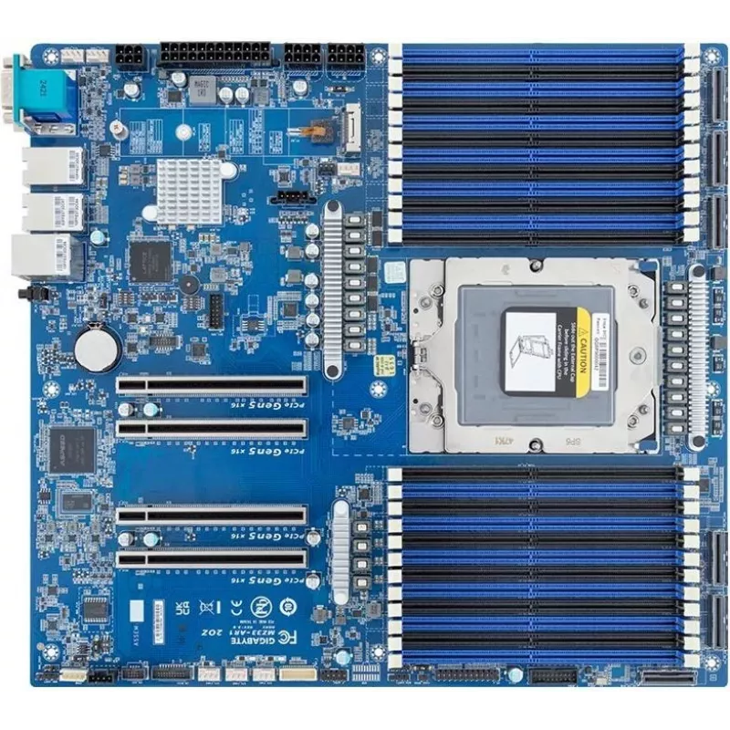 Motininė plokštė Gigabyte MZ33-AR1 Rev. 3, SP5 lizdas, E-ATX