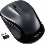 LOGITECH M325s pelė, tinkama dešinei ir kairei rankai, optinė, 5 mygtukai, belaidė, 2,4 GHz, USB belaidis imtuvas, tamsiai pilka
