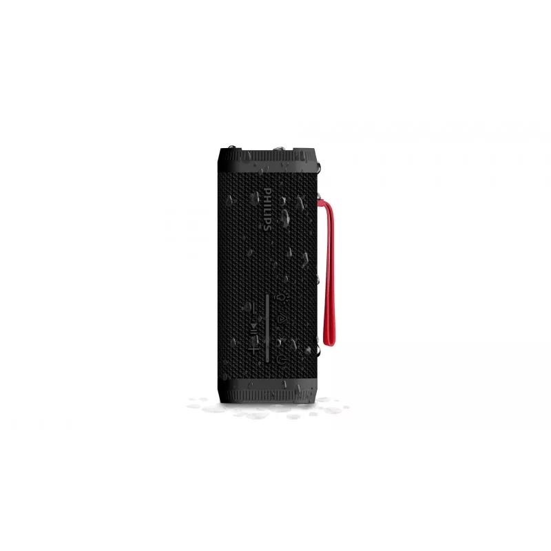 2.1 nešiojamoji garsiakalbių sistema Philips TAS2000B/00 juoda, 10 W RMS, 4,8 cm tvarkyklės, Bluetooth, IPX5