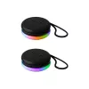 Nešiojama „Bluetooth“ kolonėlė DEFENDER ENJOY 40 — 7 W RMS, „Bluetooth 5.3“, LED apšvietimas, LiPo baterija, 9 val., juoda
