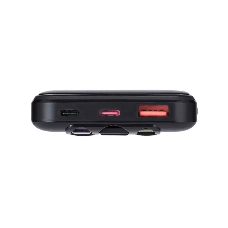 Išorinė baterija USB 10000MAH/VA2211 juoda Rivacase