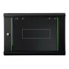 DIGITUS Dynamic Basic DN-19 16-U-EC-SW - spinta - tinklo spinta - tinkama montuoti ant sienos - juoda, RAL 9005 - 12U - 48,3 cm (19)