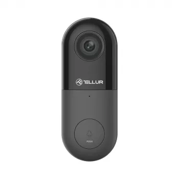 Vaizdo durų skambutis Tellur T-MLX46892 1080P laidinis PIR judesio jutiklis