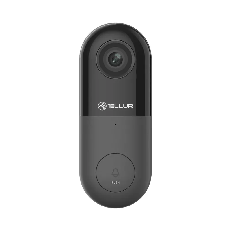 Vaizdo durų skambutis Tellur T-MLX46892 1080P laidinis PIR judesio jutiklis
