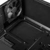 PC Case MODECOM Oberon Pro Midi Tower — juoda, palaiko ATX/microATX/ITX, 7 išplėtimo lizdai, iki 395 mm GPU, 5 HDD/3 SSD vietos