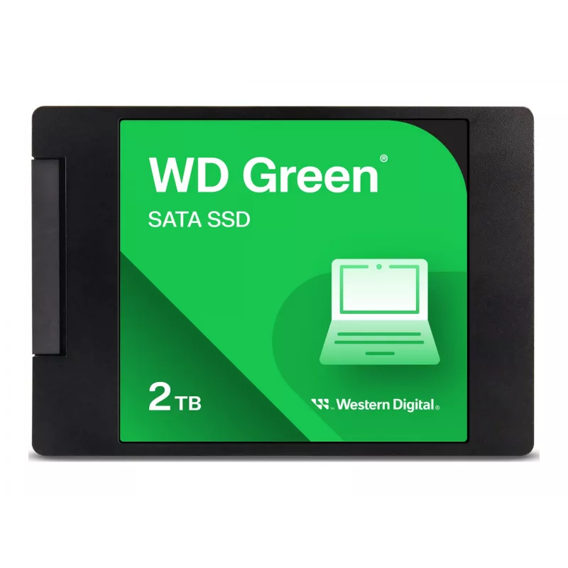 WD WDS200T2G0A saugojimo diskas, žalias