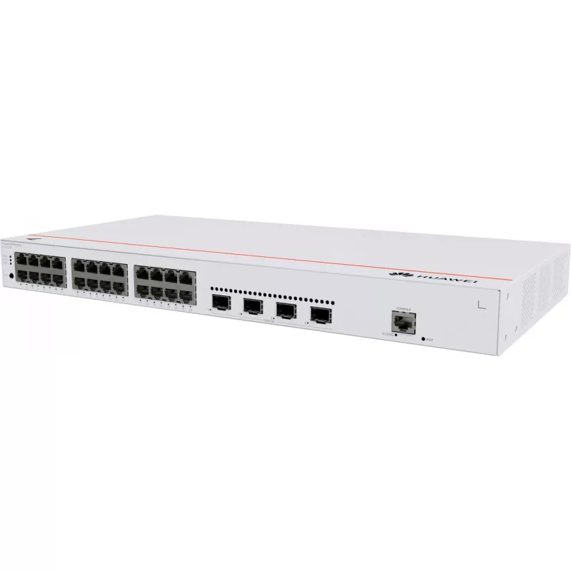 Switch Huawei S310-24T4X Gigabit Ethernet 24 prievadai 1U pilka