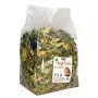 Pilnas triušių ėdalas Alegia Mega Box 650 g – augalinio skonio, be glitimo, be sojos, be cukraus, kietas pašaras maišelyje suaugusiems ir įvairaus amžiaus triušiams