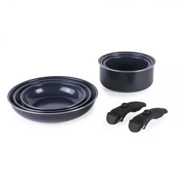 Puodų rinkinys Russell Hobbs RH03321EU7 — 8 dalių, nelimpantis, tinkamas plauti indaplovėje