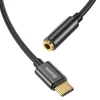 Adapteris Baseus CATL54-01 USB-C į 3,5 mm, juodas
