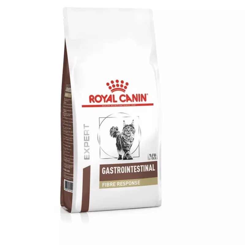 ROYAL CANIN Veterinary Gastrointestinal Fibre Response - sausas kačių ėdalas - 4 kg