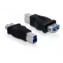 DELOCK USB adapteris USB 3.0-B M į USB 3.0-A FM 65179