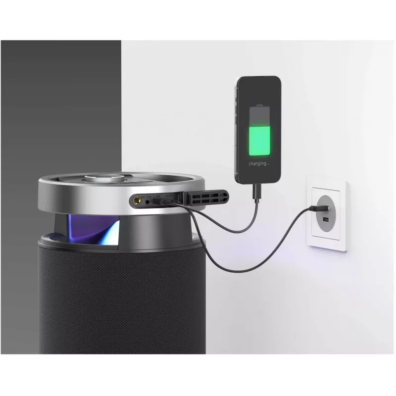 Nešiojama Bluetooth kolonėlė SENCOR Resonex Lounge 130W, IPX7 atspari vandeniui, TWS, LED apšvietimas