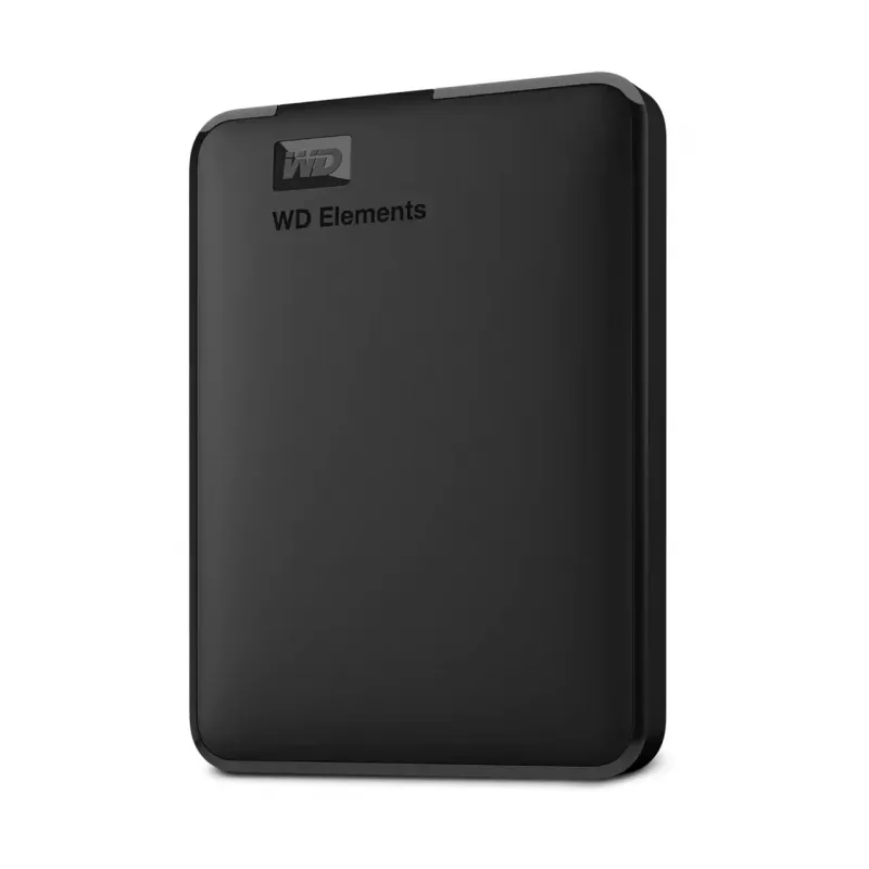 WD Elements WD Portable - 1TB, 1 TB, 2.0/3.2 Gen 1 (3.1 Gen 1), juoda