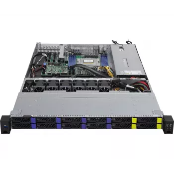 ASRock 1U8S4E-GENOA/2T serverio barebone SoC lizdas SP5 (LGA 6096) Rack (1U)