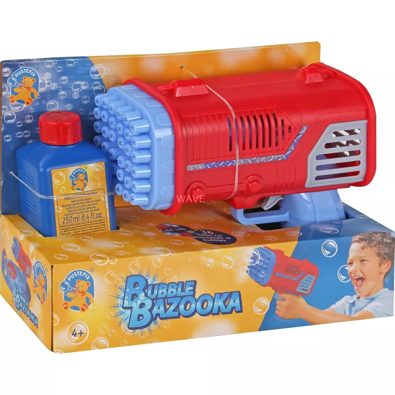 Burbulų bazooka, muilo burbulai