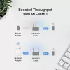 Tinklo USB adapteris MERCUSYS MA30N — Dviejų dažnių „Wi‑Fi“ (2,4/5 GHz), 400/867 Mbps, USB 2.0, vidinė antena, baltas