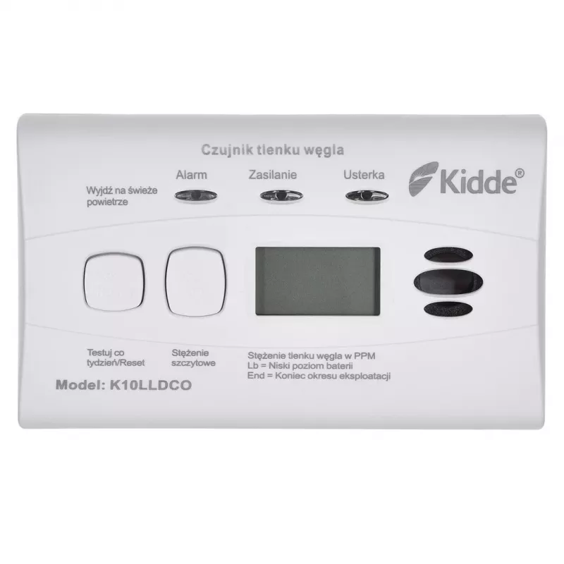 K10LLDCO KIDDE ANGLIES MONOKSIDO IR ANGLIES MONOKSIDO DETEKTORIUS