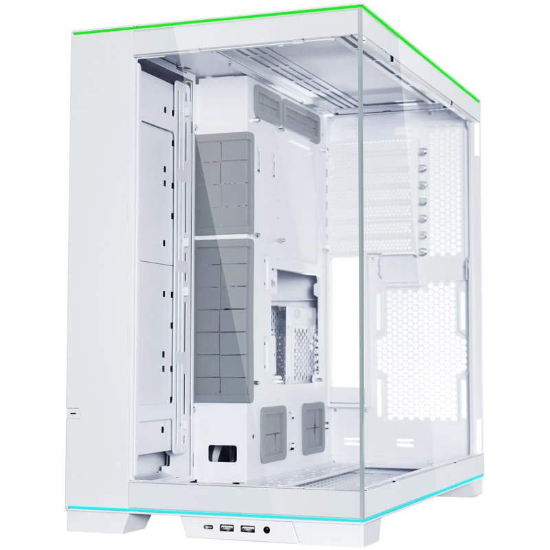 PC korpusas Lian Li O11D EVO RGB Tower baltas