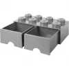 Room Copenhagen - LEGO Brick Drawers 8 - Pilka (40061740) (40061740)