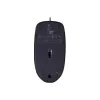„Logitech M90“ laidinė optinė pelė biurui — 1000 DPI, abiem rankoms tinkama, USB Type-A, juoda