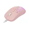 Pelė White Shark GM-9004 Tristan-2 Rožinė RGB USB