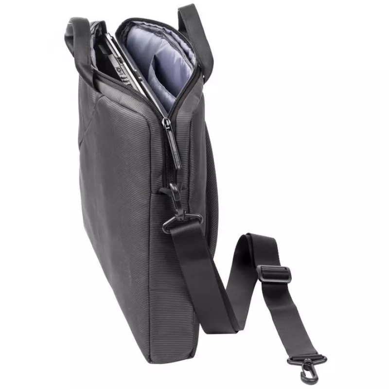 Messenger case Rivacase 8730 39.6 cm (15.6 inch) Juoda